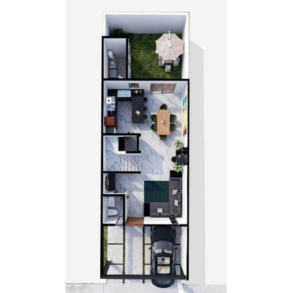 floor plan modelo noni