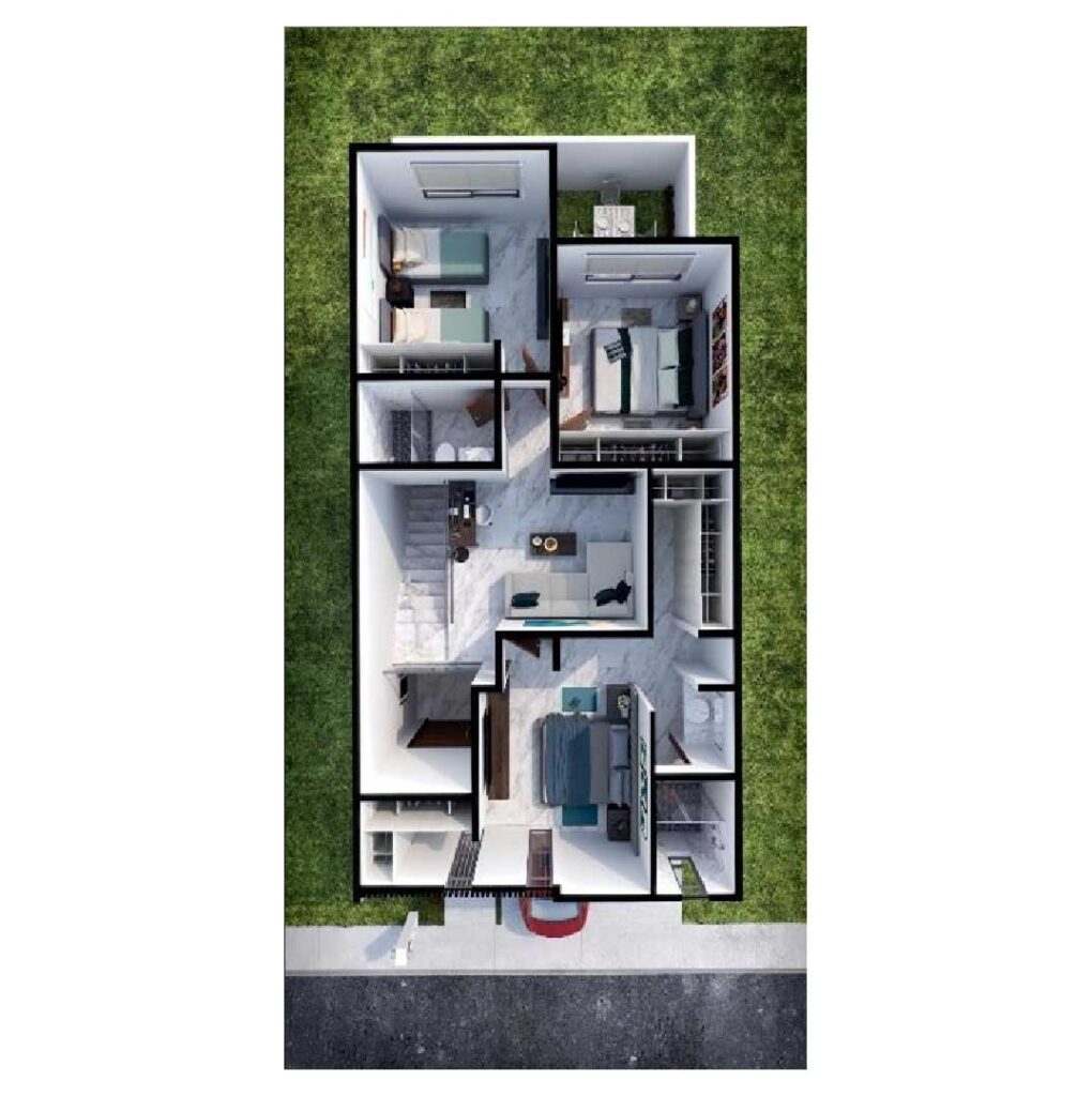planta alta modelo fresno