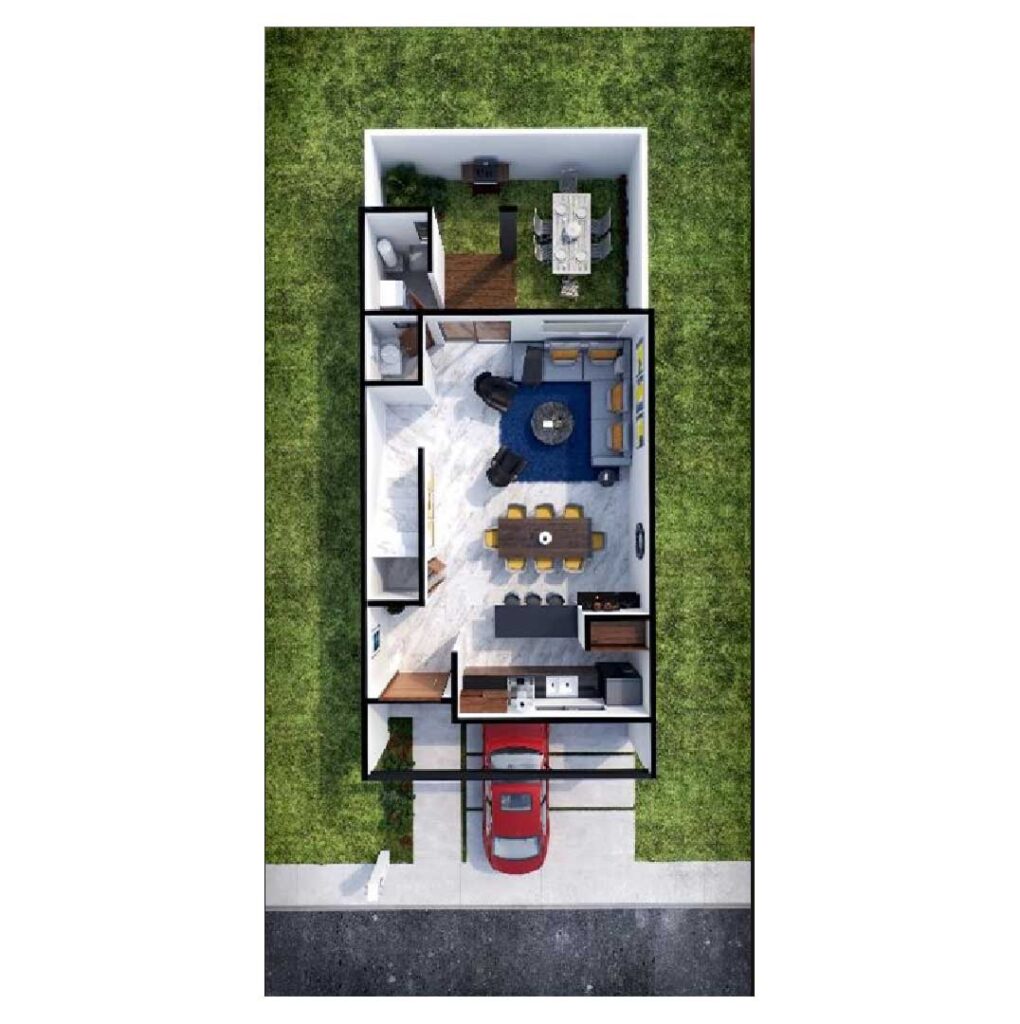 planta baja modelo fresno